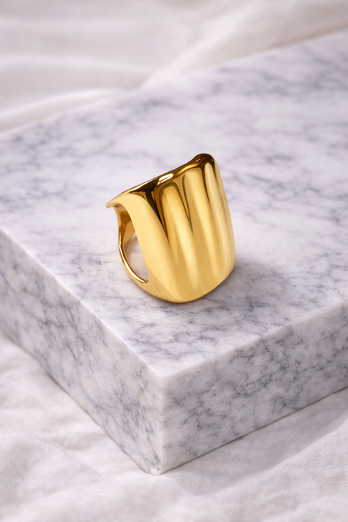 Aurea Sculpted Ring